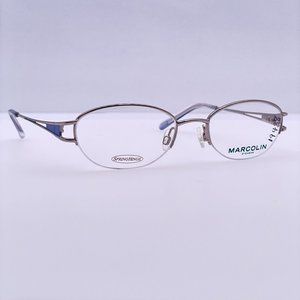 Marcolin Eyeglasses Eye Glasses Frames MA 7322 010 Joan 50-18-130